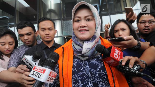 Bupati nonaktif Bekasi Neneng Hasanah Yasin