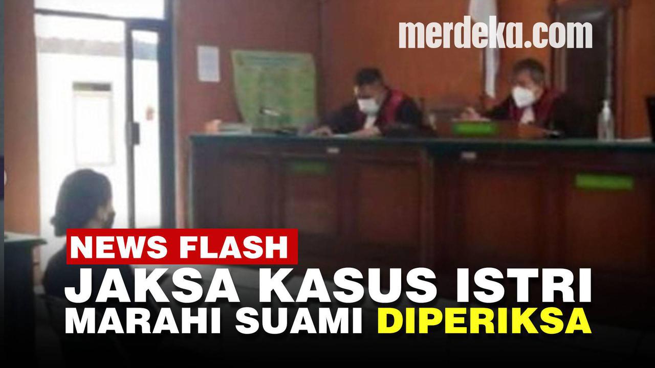 VIDEO: Seluruh Jaksa Kasus Istri Marahi Suami Mabuk Dituntut 1 Tahun Diperiksa Jamwas