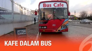 Bus kafe di Irak menawarkan konsep yang berbeda dalam menikmati makanan. Tempat ini menyulap bus yang tidak dipakai menjadi sebuah kafe ciamik.