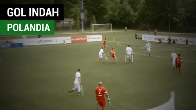 Berita video gol indah dari tim disabilitas Polandia di turnamen Amp Futbol Cup 2017. Gol tersebut tercipta saat babak semifinal.