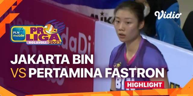 VIDEO: Tundukkan Jakarta BIN, Jakarta Pertamina Fastron Juara Putaran Pertama PLN Mobile Proliga 2023