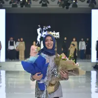 Koleksi Jenahara untuk Hari Raya di JFFF 2018. (Foto: Liputan6.com)