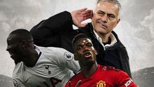 Ilustrasi - Tanguy Ndombele, Jose Mourinho, Paul Pogba (Bola.com/Adreanus Titus)