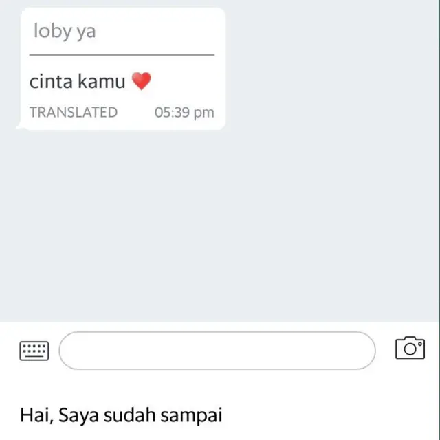6 Chat Ojol Diterjemahkan Otomatis ke Bahasa Inggris Ini Maknanya Kocak