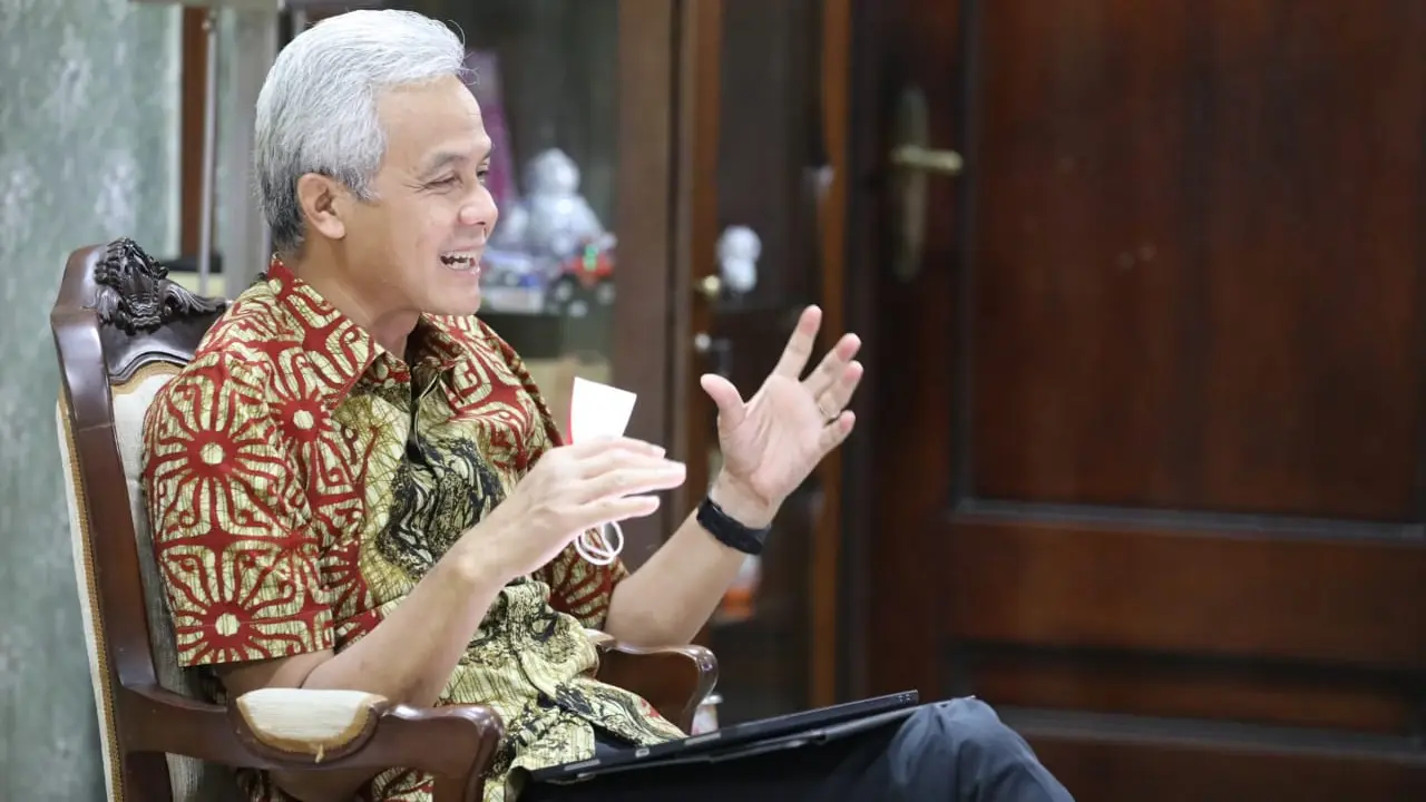 Foto Gubernur Jawa Tengah, Ganjar Pranowo