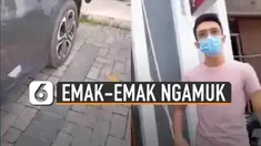 Warganet turut kesal dengan aksi mengamuk emak-emak tersebut.