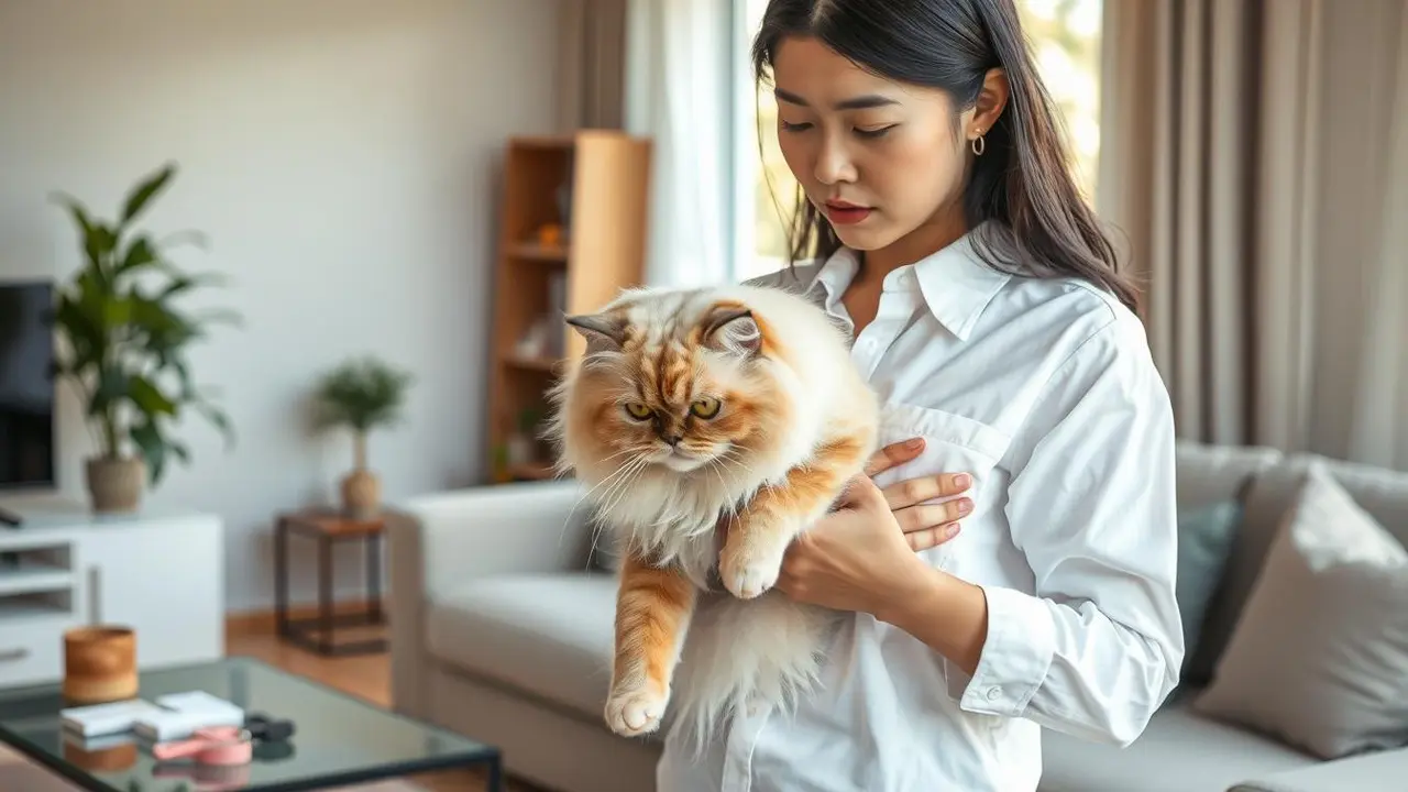 Ilustrasi kucing (Foto: AI)