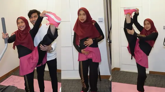 [Fimela] Ria Ricis Olahraga Hamil