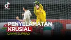 Berita video Tiktok Bola, deretan penyelamatan yang dilakukan oleh Cahya Supriadi pada saat Timnas Indonesia U-19 melawan Thailand di Piala AFF 2022.