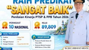 Pelayanan Investasi Babel Raih Predikat Sangat Baik, Peringkat 10 Nasional