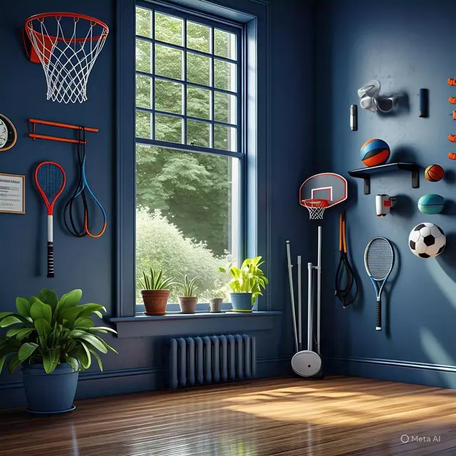 9 Inspirasi Warna Ruang Gym di Rumah