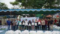 PT Pegadaian Kanwil XI Semarang melaksanakan kegiatan penyembelihan dan distribusi hewan kurban pada Senin (9/6/2025).