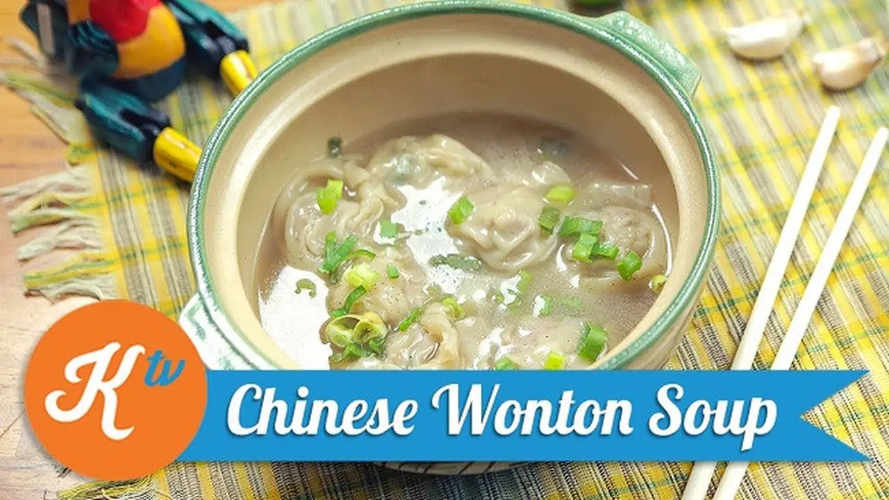 Hangatkan Tubuh dengan Chinese Wonton Soup yang Nikmat
