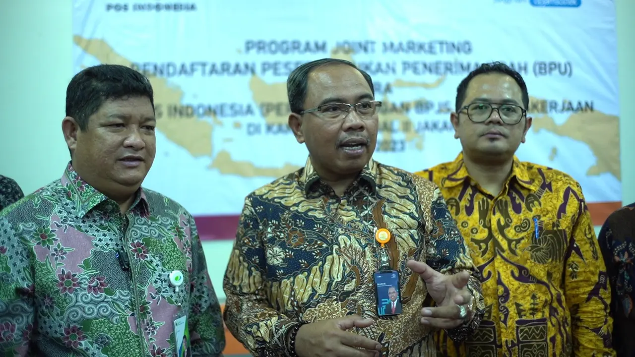 Direktur Bisnis Jasa Keuangan Pos Indonesia Haris (Istimewa)