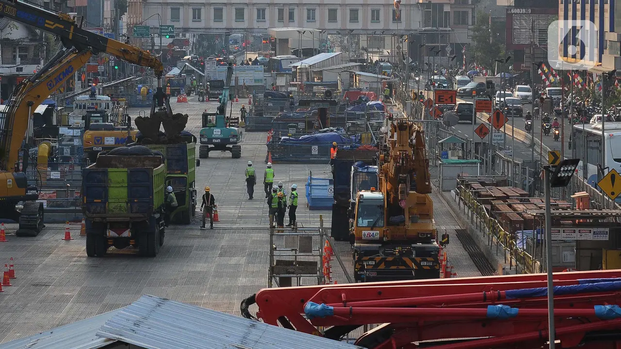 Proyek Pembangunan MRT Fase Monas-Kota 2023