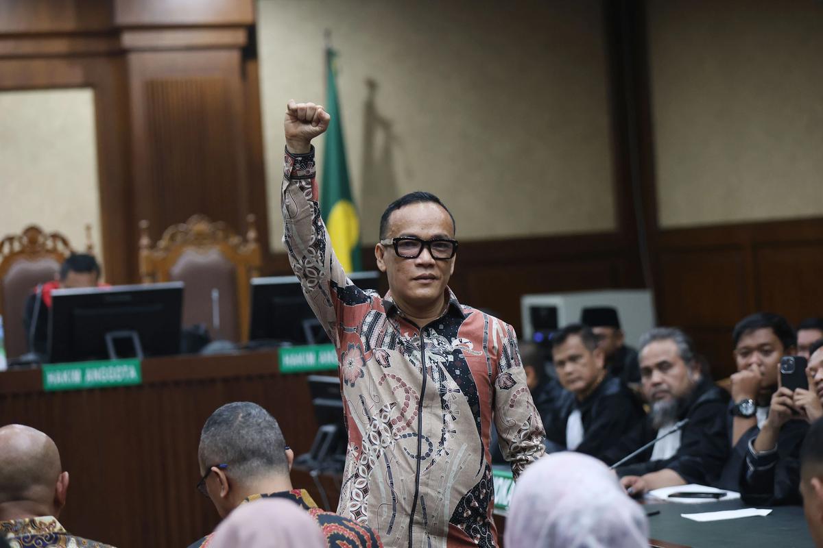FOTO: Noel Dituntut Lima Tahun Penjara dalam Kasus Gratifikasi Sertifikat K3