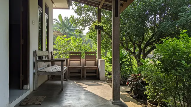 10 Desain Rumah Kampung Gaya Farmhouse Modern yang Adem, Nyaman di Iklim Tropis