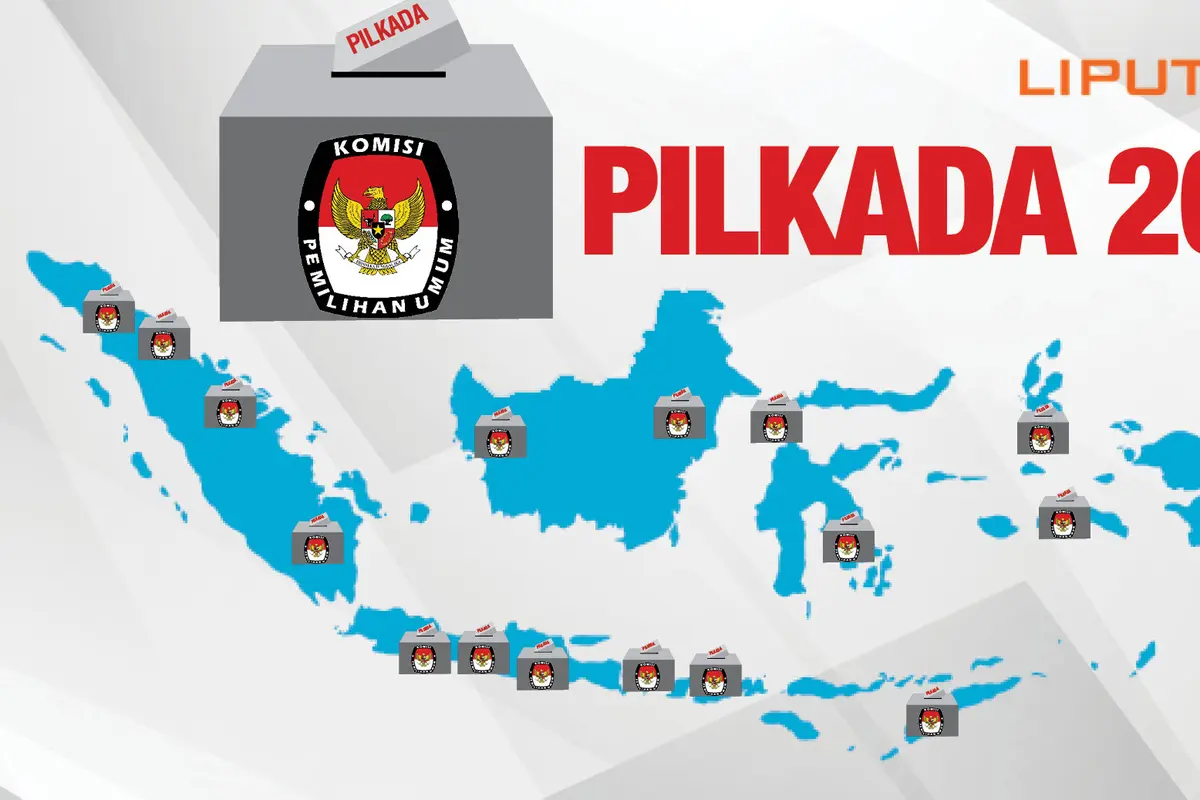 Banner Infografis Pilkada 2018