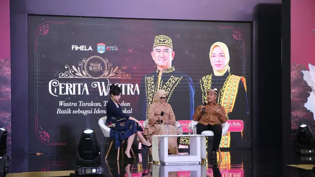 Wali Kota Tarakan Khairul dan Istri Tampilkan Pesona Wastra Tarakan di Parade Wastra Nusantara 2025