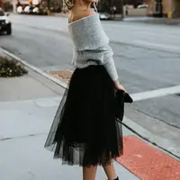 Ilustrasi Rok Tutu dan Sweater Credit: pinterest.com