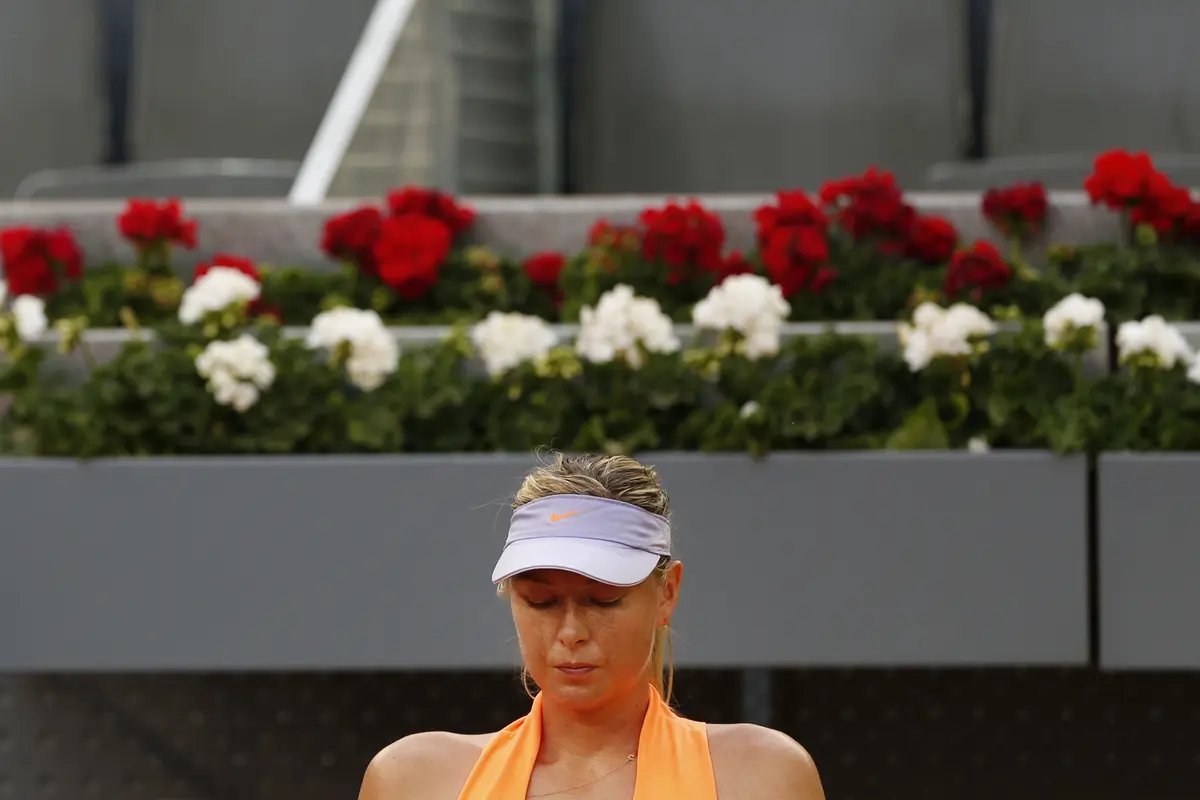 Maria Sharapova tidak mendapat undangan dari panitia Prancis Terbuka. (AP Photo/Francisco Seco)