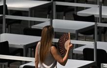 FOTO: Gelombang Panas Ekstrem Iringi Ujian Masuk Universitas di Serbia