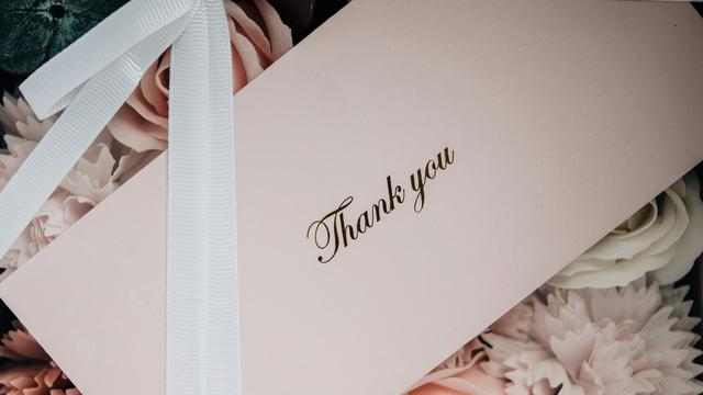 Thank You Card