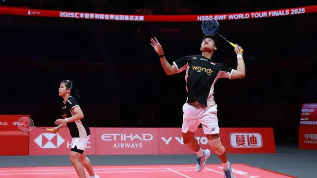 Jafar Hidayatullah/Felisha Alberta Nathaniel Pasaribu - BWF World Tour Finals 2025 - Bulu Tangkis