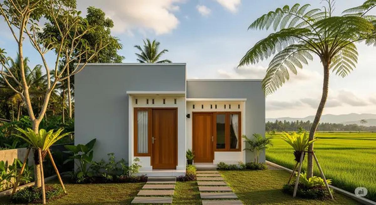 8 Model Rumah Kontrakan Sederhana 2 Pintu Minimalis, Cocok untuk Investasi Properti