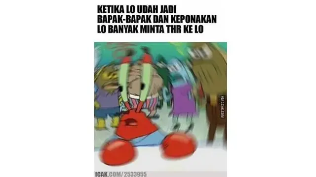 5 Meme Lucu Minta THR Saat Lebaran Ini Bikin Geleng Kepala