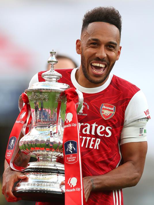 Foto Tekuk Chelsea Arsenal Rebut Trofi Piala Fa Bola Liputan6 Com
