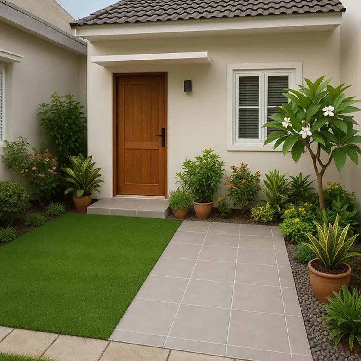 6 Model Taman Depan Rumah Kecil Ukuran 6x9 Biar Enggak Terlihat Kosong