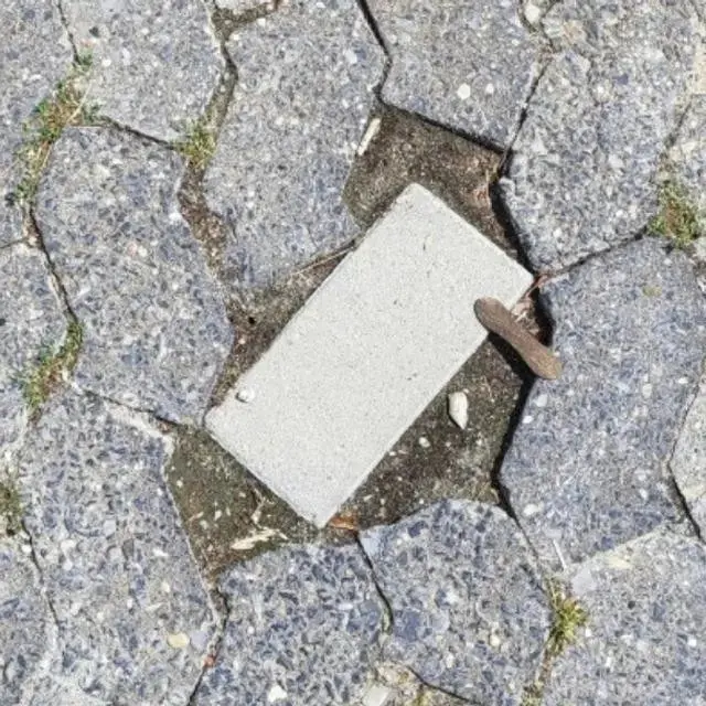8 Potret Nyeleneh Tukang Pasang Paving di Jalan Ini Bikin Heran