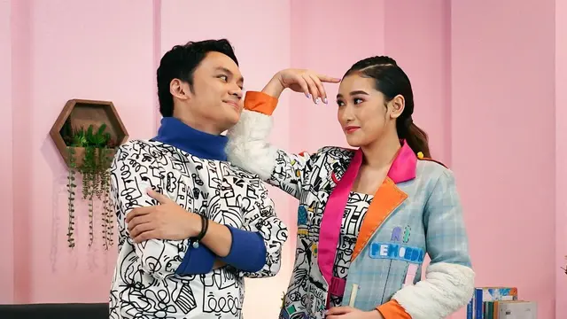 Amanda Caesa dan Calvin Jeremy.