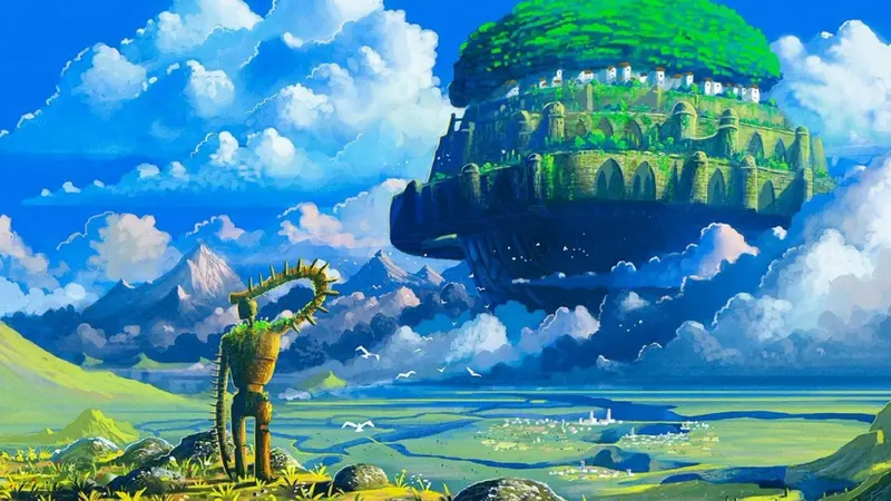 Film Ghibli Castle in the Sky