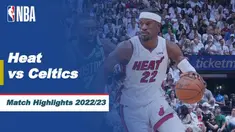 Berita Video, highlights pertandingan antara Miami Heat kontra Boston Celtics pada Kamis (18/5/2023)