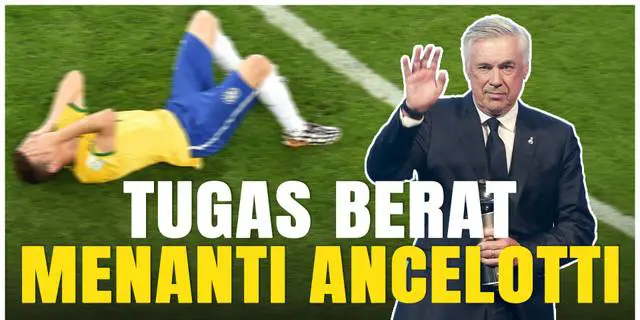 VIDEO: Dari Real Madrid ke Brasil, Tugas Berat Carlo Ancelotti Selamatkan Timnas Brasil!