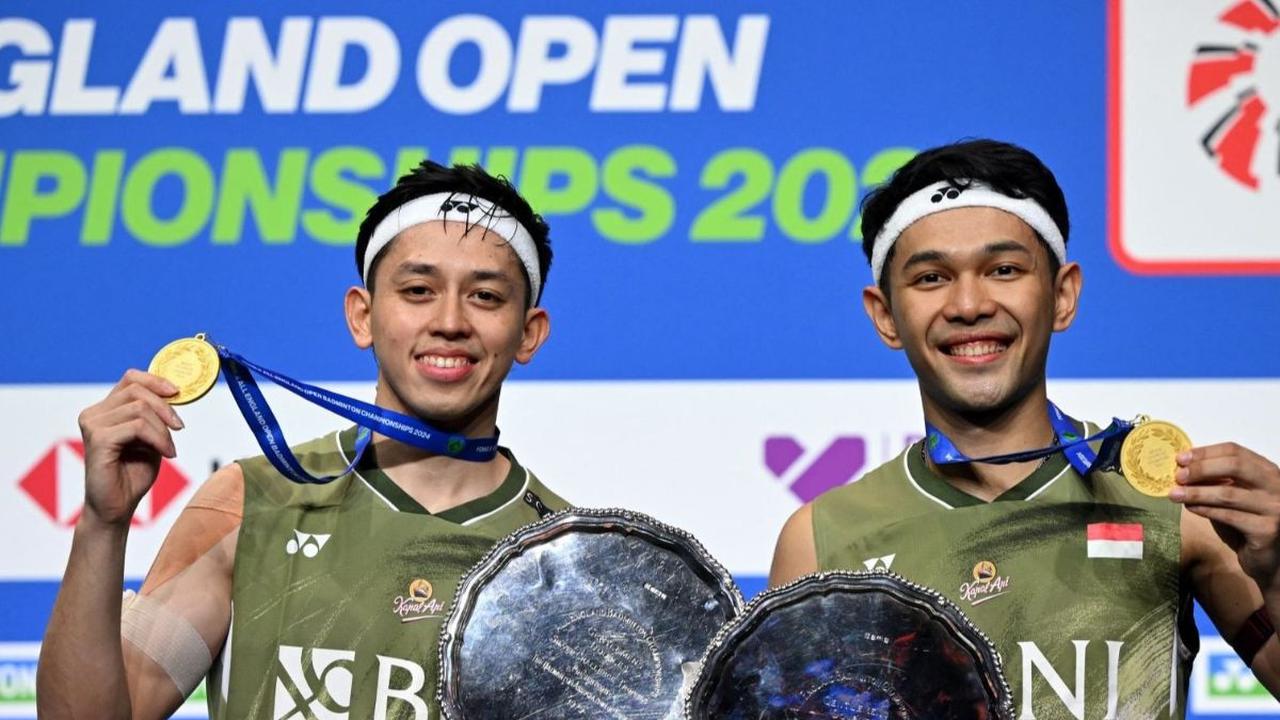 Meski demikian, mereka tetap merendah dan ingin tampil lebih konsisten di turnamen-turnamen selanjutnya. Foto: JUSTIN TALLIS / AFP<br>