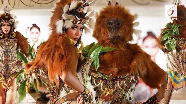 Pejuang Orang Utan dipilih menjadi kostum nasional Indonesia di Miss Universe 2017