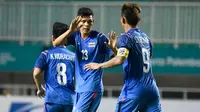 Timnas Thailand U-23 di Asian Gams 2018. (Bola.com/Dok. FAT)