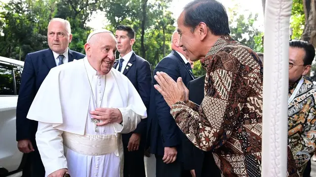 Paus Fransiskus dan Jokowi