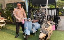 Vespa Antik Tahun 1965 Dicuri dari Kafe di Cilandak Jaksel, Pelaku Bobol Rolling Door Usai Nyamar Jadi Kuli Bangunan