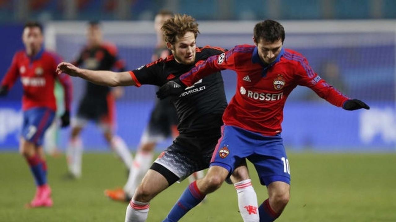 CSKA Moscow tahan imbang Manchester United 1-1