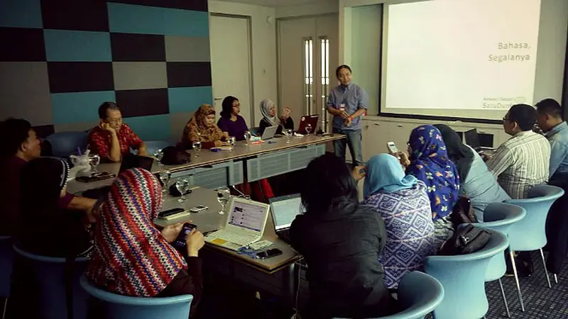 Workshop Blogging Ajak Blogger Menjadi Pemelihara Bahasa