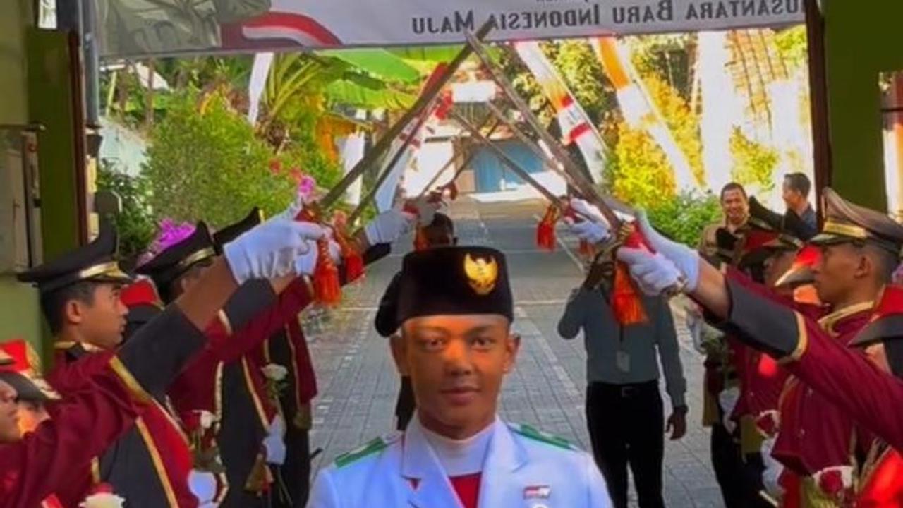 Viral, Ini Momen Penyambutan Akmal Faiz Paskibraka Nasional 2024 Asal Semarang