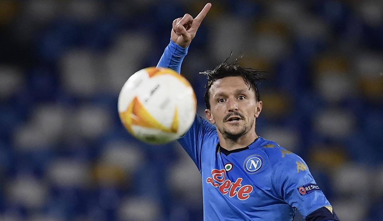 Bek kiri berusia 32 tahun, Mario Rui yang kini tengah menjalani musim ke-7 bersama Napoli ini hingga kini telah tampil dalam 242 laga di Serie A Liga Italia. Sebelum membela Napoli, ia juga pernah berseragam Empoli dan AS Roma di Serie A Liga Italia. Bersama Napoli ia telah mengoleksi dua trofi juara, yaitu Serie A musim 2022/2023 dan Coppa Italia musim 2019/2020. (AFP/Filippo Monteforte)