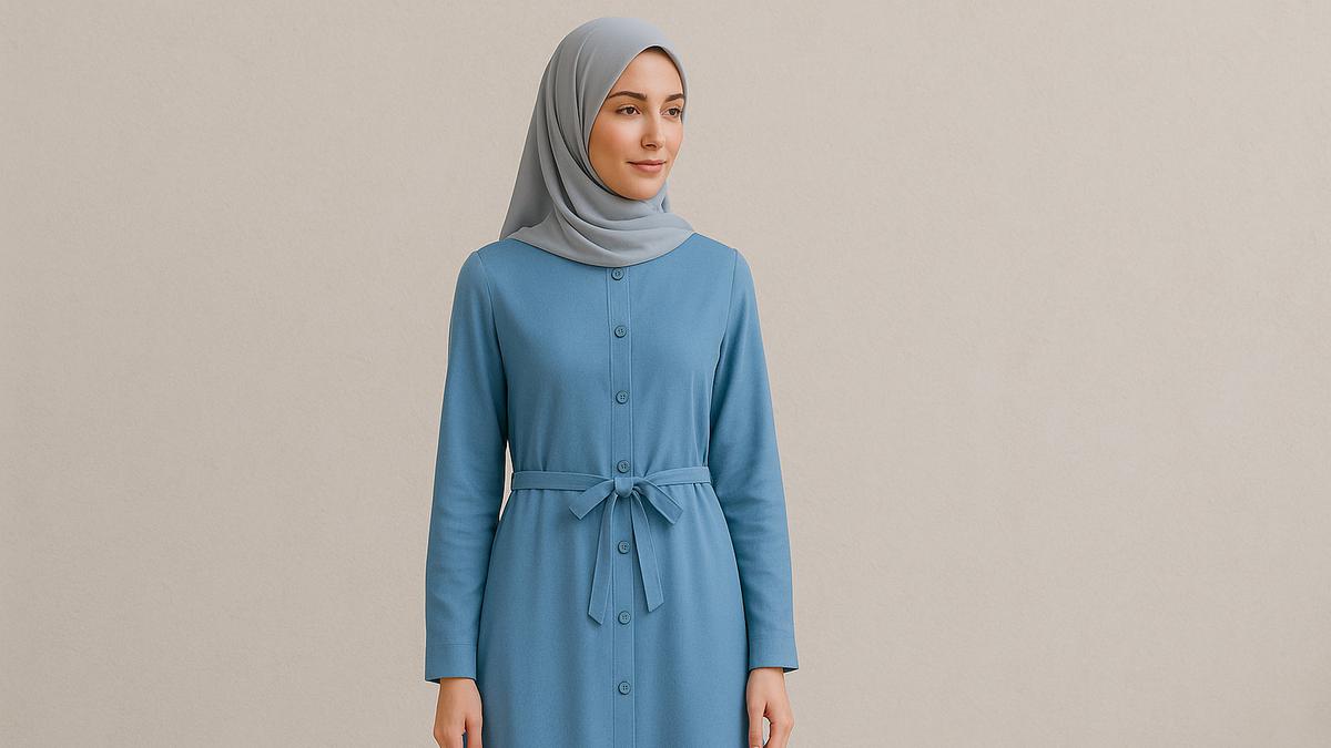 6 Model Gamis Kancing Depan untuk Busui, Praktis Namun Tetap Modis