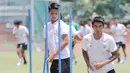 Timnas U-20 hanya punya satu hari pada jeda antarpertandingan di Kualifikasi Piala Asia U-20 2023. Hokky Caraka dan Kakang Rudianto pun kemungkinan akan diturunkan pada laga selanjutnya melawan Timnas Vietnam U-20. (Bola.com/Ikhwan Yanuar)