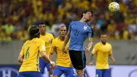 Brasil vs Uruguay (Reuters)