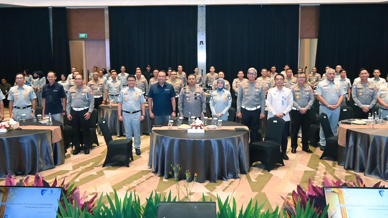 Jasa Raharja dan Korlantas Polri Perkuat Sinergi, Teken Kerja Sama 3 Fokus Utama